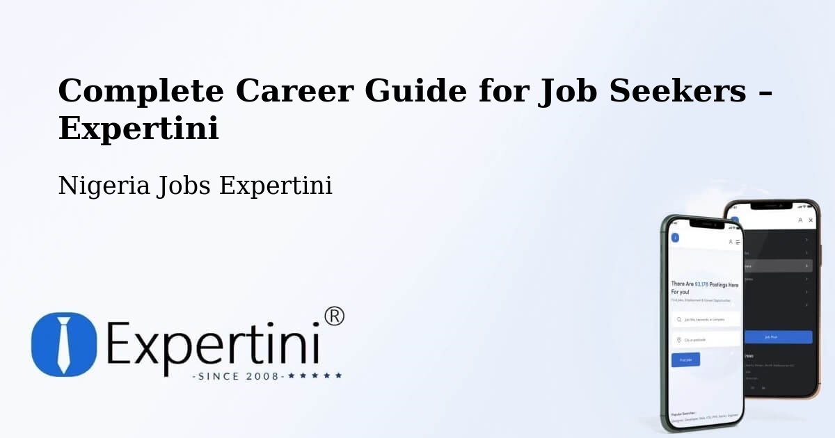 Career Guide for Job Seekers – Oke Mesi - Oke Mesi, Nigeria Jobs Expertini